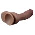 Lovetoy Nature Cock - dvoslojni dildo - 26 cm (naravni) 