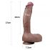 Lovetoy Nature Cock - dvoslojni dildo - 26 cm (naravni) 