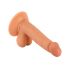 Mr. Rude - pripenjalni dildo s testisi - 17 cm (naravni) 