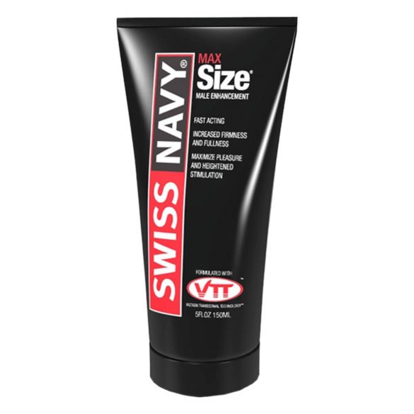 Swiss Navy MAX Size - stimulativna krema za moške (150ml) 