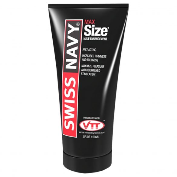 Swiss Navy MAX Size - stimulativna krema za moške (150ml) 