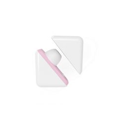  / Vibeconnect - stimulator klitorisa z zračnim valovanjem za polnjenje (belo-breskva)