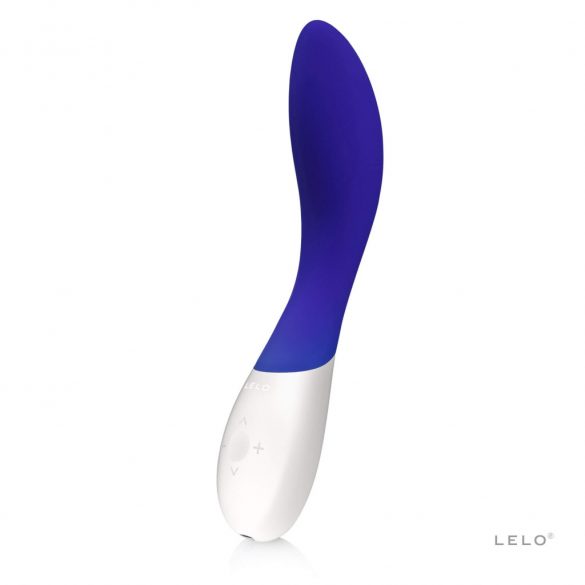 LELO Mona Wave - vodoodporni vibrator za točko G (modri) 