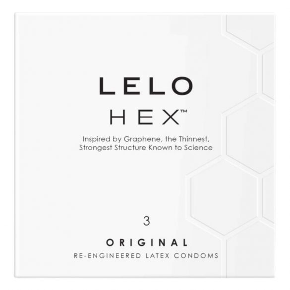 LELO Hex Original - luksuzni kondom (3 kosi)