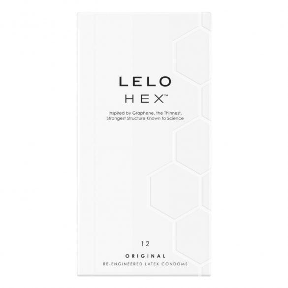 LELO Hex Original - luksuzni kondom (12 kosov) 