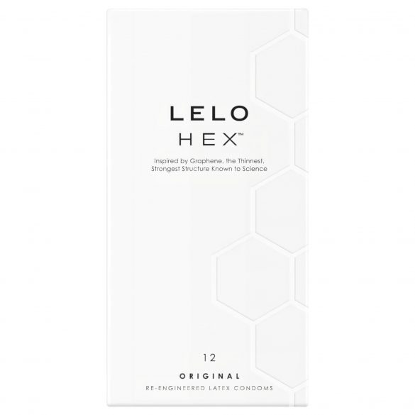 LELO Hex Original - luksuzni kondom (12 kosov) 