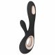 LELO Soraya Wave - brezžični vibrator z zibajočimi se rokami (črn) 