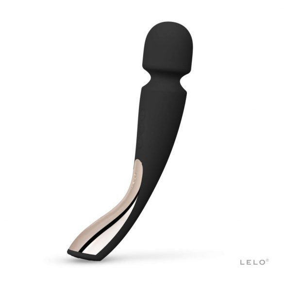 LELO Smart Wand 2 - srednja - masažni vibrator z možnostjo polnjenja (črn) 