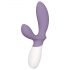 LELO Loki Wave 2 - polnilni, vodoodporni vibrator za prostato (vijolična)