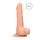 RealRock Dong 7 - realistični dildo s testisi (17 cm) - naravni 