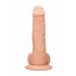 RealRock Dong 8 - realistični dildo z modi (20 cm) - naravni 