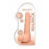 RealRock Dong 9 - realistični dildo z modi (23 cm) - naravni 