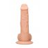 RealRock Dong 9 - realistični dildo z modi (23 cm) - naravni 