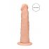 RealRock Dong 7 - realistični dildo (17 cm) - naravni 