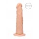 RealRock Dong 7 - realistični dildo (17 cm) - naravni 