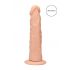 RealRock Dong 8 - realistični dildo (20 cm) - naravni 