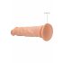 RealRock Dong 10 - realistični dildo (25 cm) - naravni 