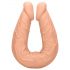 RealRock Double Dong 14 - dvojni dildo (36 cm) - naravni 