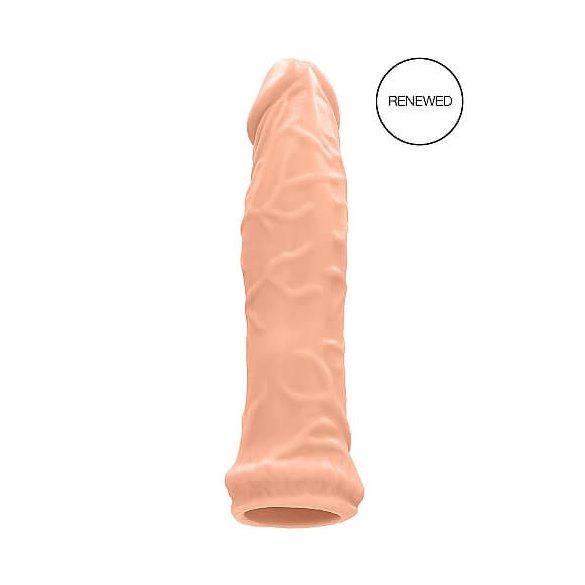 RealRock Penis Sleeve 6 - ovoj za penis (17 cm) - naravni 