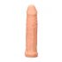 RealRock Penis Sleeve 6 - ovoj za penis (17 cm) - naravni 