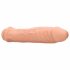 RealRock Penis Sleeve 6 - ovoj za penis (17 cm) - naravni 