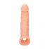 RealRock Penis Sleeve 8 - ovoj za penis (21 cm) - naravni 