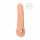 RealRock Penis Sleeve 9 - ovoj za penis (21,5 cm) - naravni 