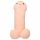 Prikupen plišasti penis - 60 cm (naravni) 