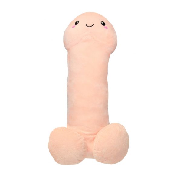 Prikupen plišasti penis - 100 cm (naravni) 