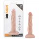 Dr. Skin 5 - pripenjalni realistični dildo - naravni (14,5 cm) 