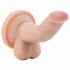 Dr. Skin 4 - vibrator za pripenjanje testisov - naravni (12 cm) 