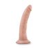 Dr. Skin 7 - pripenjalni realistični dildo - naravni (17,5 cm) 