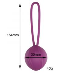 Engily Ross Leigh - silikonska gejša kroglica (vijolična)