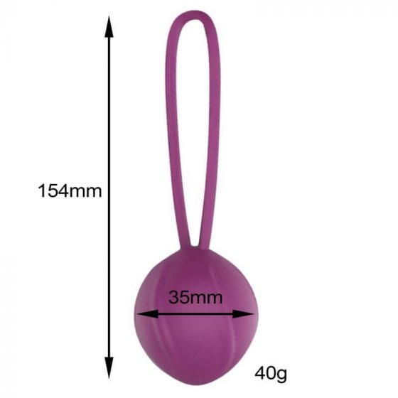Engily Ross Leigh - silikonska gejša kroglica (vijolična)