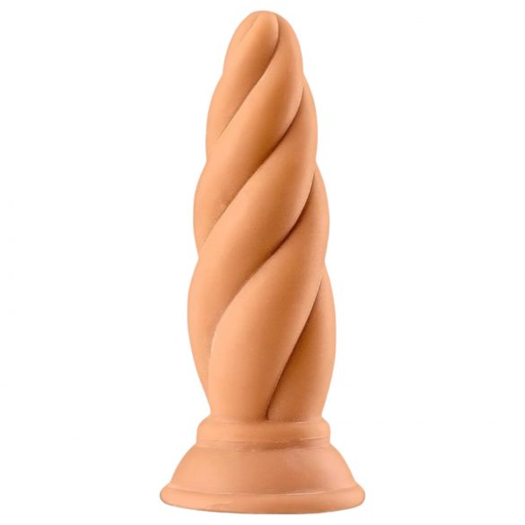 Max & Co Felix - vijačni analni dildo - 15 cm (naraven)