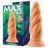 Max & Co Felix - vijačni analni dildo - 15 cm (naraven)