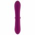 Playboy Bitty Bunny - polnilni vibrator s stimulatorjem za klitoris (roza)