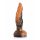 Creature Cocks Ravager - teksturiran silikonski dildo - 20 cm (oranžna)