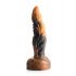 Creature Cocks Ravager - teksturiran silikonski dildo - 20 cm (oranžna)