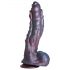 Creature Cocks Hydra - silikonski dildo - 27 cm (vijolična)