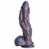 Creature Cocks Hydra - silikonski dildo - 27 cm (vijolična) 