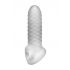 Fat Boy Checker Box - ovitek za penis (15 cm) - mlečno bela 