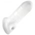 Fat Boy Original Ultra Fat - ovitek za penis (15 cm) - mlečno bela 