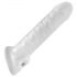 Fat Boy Thin - ovitek za penis (17 cm) - mlečno bela 