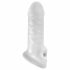 Fat Boy Thin - ovoj za penis (15 cm) - mlečno bela 