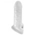 Fat Boy Thin - ovoj za penis (15 cm) - mlečno bela 