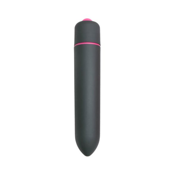 Easytoys Bullet - vodoodporen vibrator s palico (črn) 