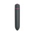 Easytoys Bullet - vodoodporen vibrator s palico (črn) 