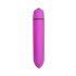 Easytoys Bullet - vodoodporen vibrator s palico (vijolična) 