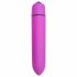 Easytoys Bullet - vodoodporen vibrator s palico (vijolična) 